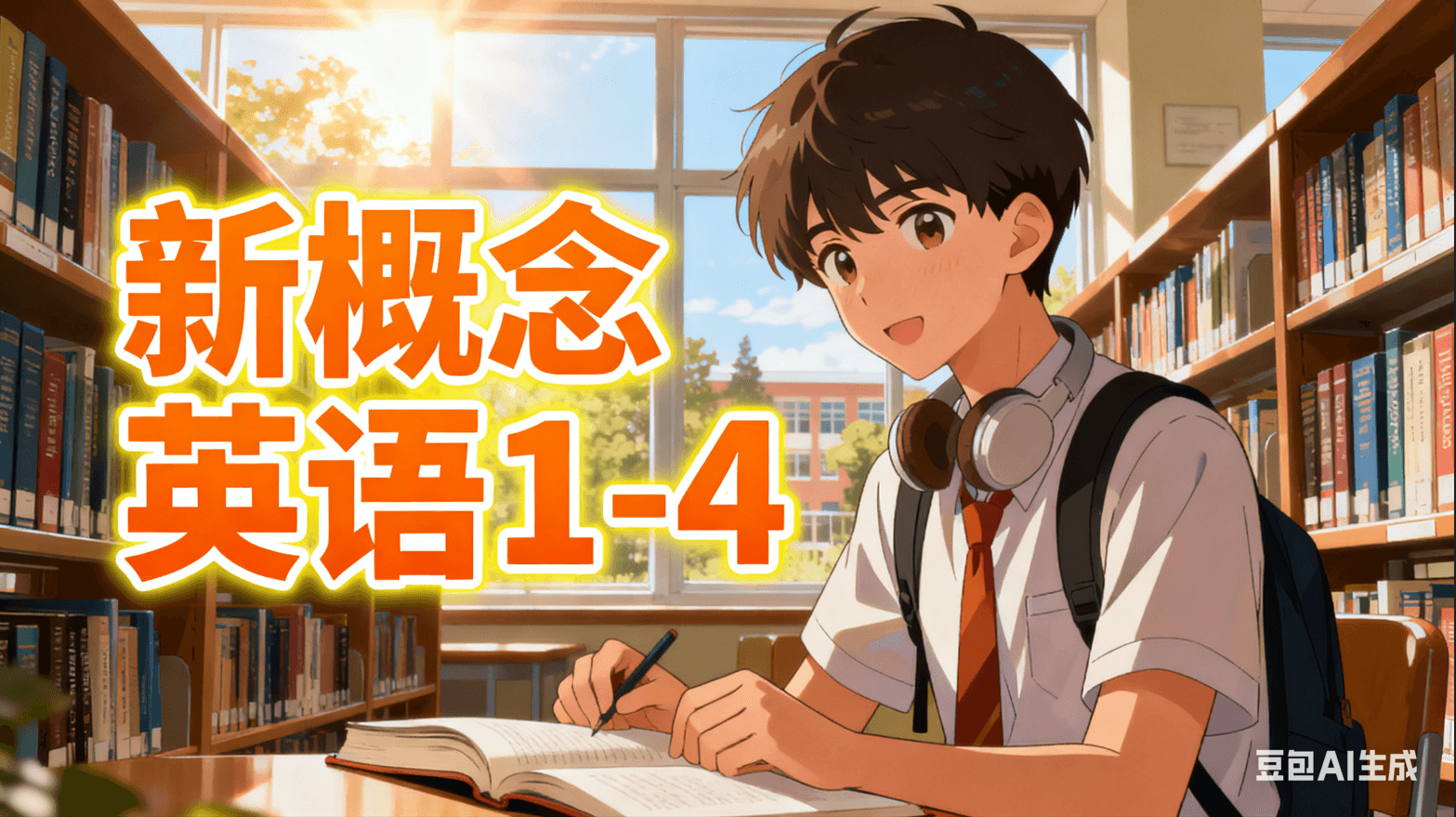 新概念英语 1–4 全览与自学路线|分层目标、训练方法与配套资源